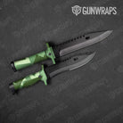 Shattered Pistachio Gun Skin Vinyl Wrap