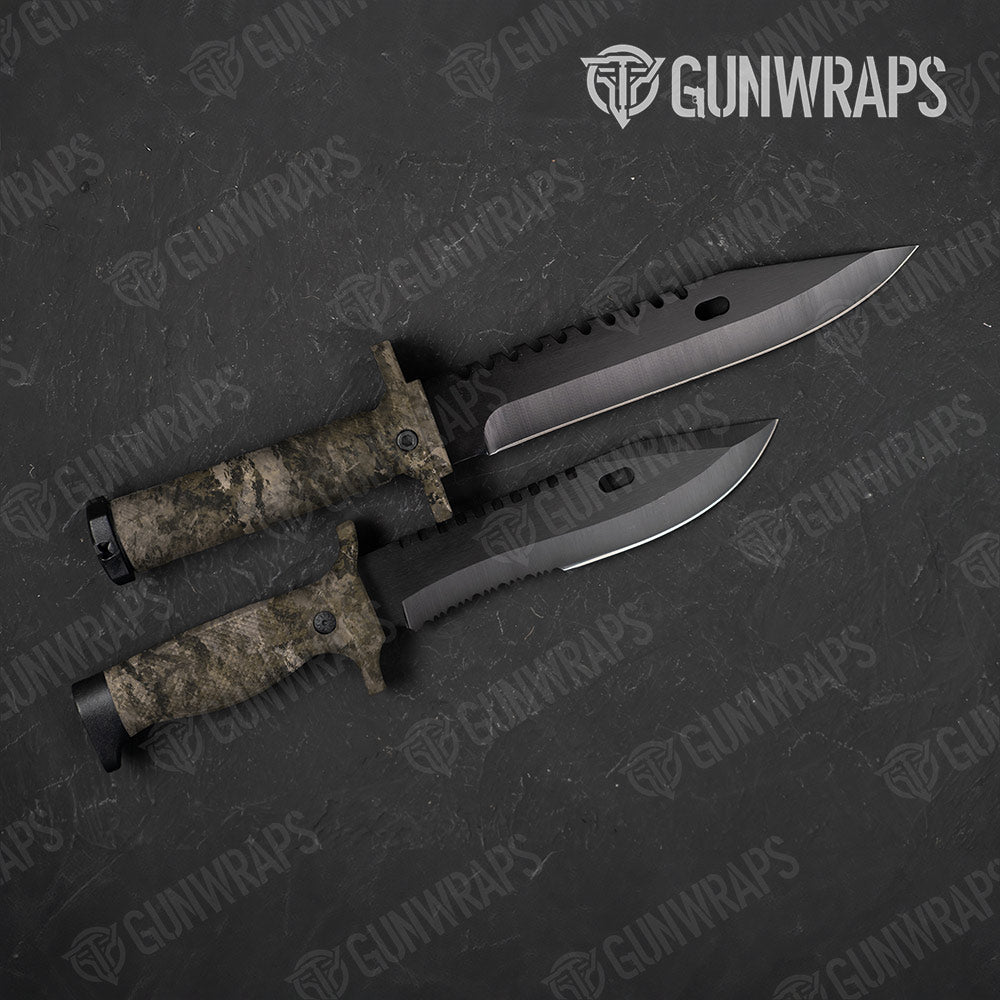 Substrate Sepia Gun Skin Vinyl Wrap