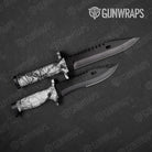 Substrate Snow Stalker Gun Skin Vinyl Wrap