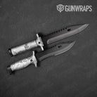 Veil Stoke Whiteout Gun Skin Vinyl Wrap