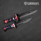 Vietnam Tiger Stripe America Gun Skin Vinyl Wrap