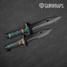 Vietnam Tiger Stripe Fiesta Gun Skin Vinyl Wrap