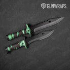 Vietnam Tiger Stripe Mint Chocolate Chip Gun Skin Vinyl Wrap