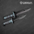 Vietnam Tiger Stripe Overcast Gun Skin Vinyl Wrap