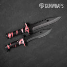 Vietnam Tiger Stripe Pink Gun Skin Vinyl Wrap