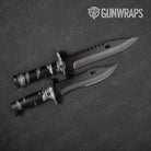 Vietnam Tiger Stripe Urban Night Gun Skin Vinyl Wrap