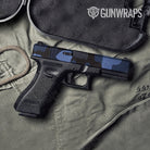 Cumulus Blue Midnight Gun Skin Vinyl Wrap