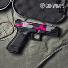 Cumulus Magenta Tiger Gun Skin Vinyl Wrap