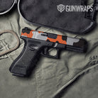 Cumulus Orange Tiger Gun Skin Vinyl Wrap