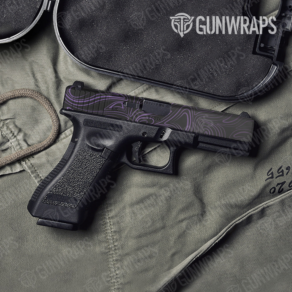 Pistol Slide Damascus Gun Skin Vinyl Wrap | GunWraps – GunWraps.com