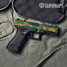 Digital Mardi Gras Gun Skin Vinyl Wrap