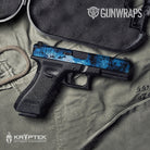 Kryptek Blue Lightning Gun Skin Vinyl Wrap
