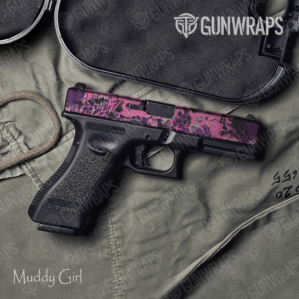 Pistol Slide Muddy Girl Gun Skin Vinyl Wrap | GunWraps – GunWraps.com