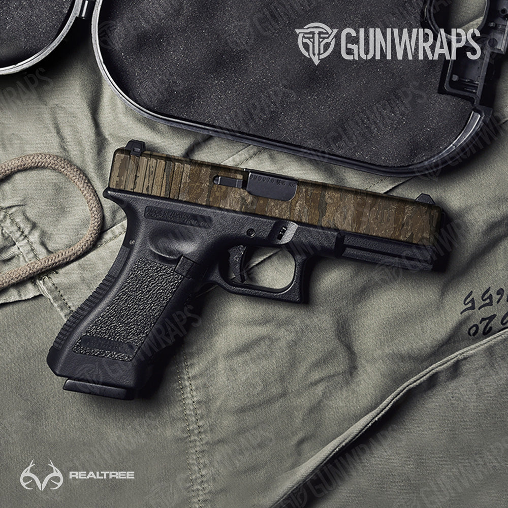 Pistol Slide Realtree Nature Gun Skin Vinyl Wrap | GunWraps