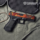 Shattered Autumn Gun Skin Vinyl Wrap