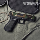 Shattered Woodland Gun Skin Vinyl Wrap