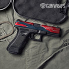 Shredded America Gun Skin Vinyl Wrap