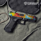 Tie Dye Coral Reef Gun Skin Vinyl Wrap