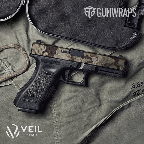Veil Camo Pistol Slide Gun Skin Vinyl Wraps