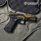 Vietnam Tiger Stripe Militant Yellow Gun Skin Vinyl Wrap
