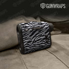 Animal Print Zebra Gun Skin Vinyl Wrap