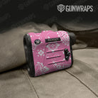 Bandana Pink And White Gun Skin Vinyl Wrap