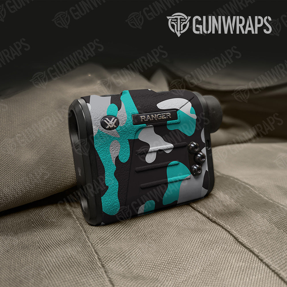 Classic Tiffany Blue Tiger Gun Skin Vinyl Wrap