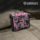 Digital Pink Tiger Gun Skin Vinyl Wrap