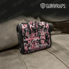 Digital Pink Gun Skin Vinyl Wrap