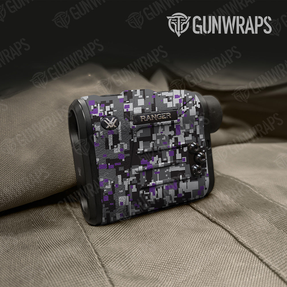 Digital Urban Purple Gun Skin Vinyl Wrap