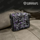 Digital Urban Purple Gun Skin Vinyl Wrap