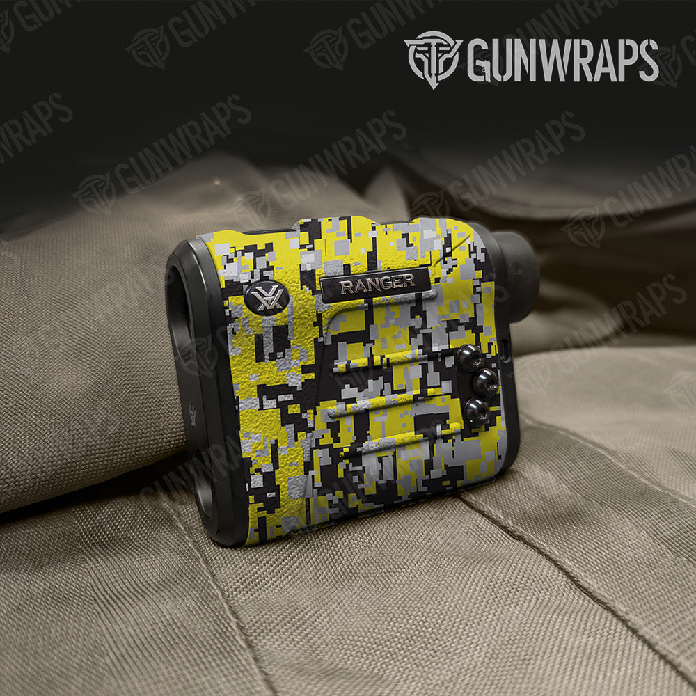 Digital Yellow Tiger Gun Skin Vinyl Wrap