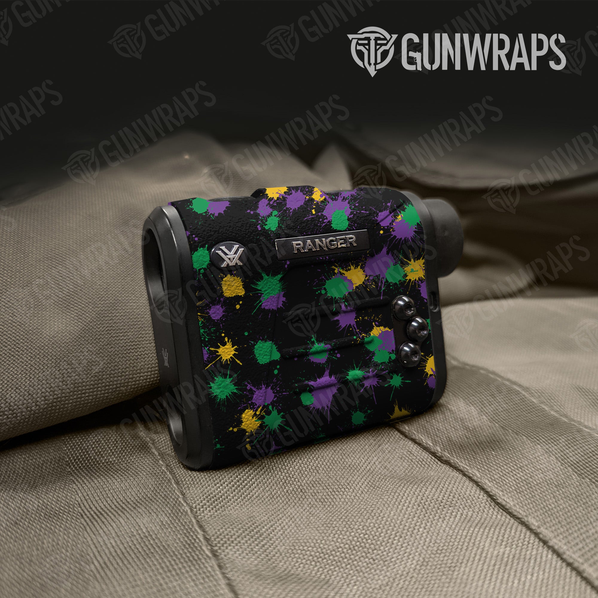 Paintball Mardi Gras Gun Skin Vinyl Wrap