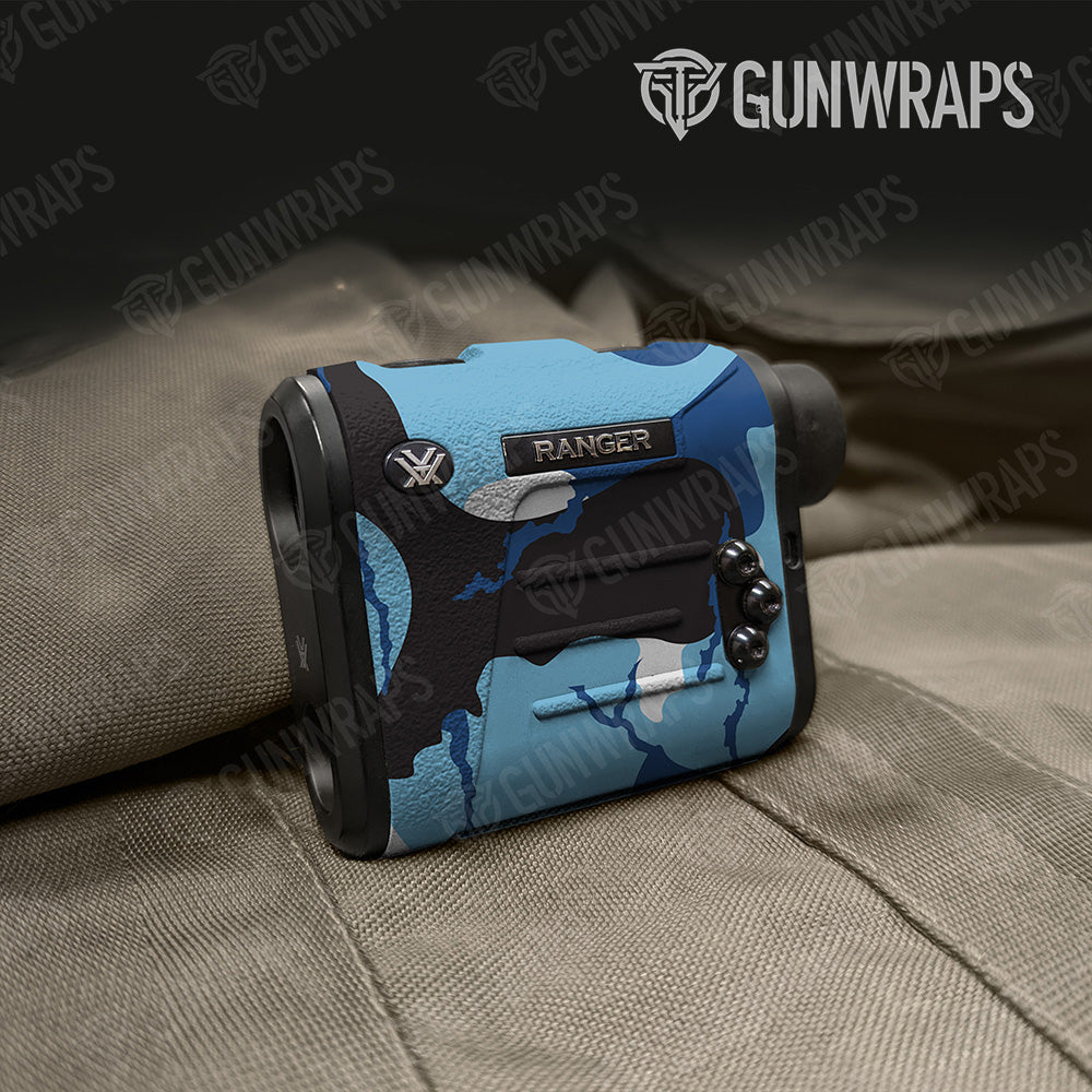 Ragged Baby Blue Gun Skin Vinyl Wrap