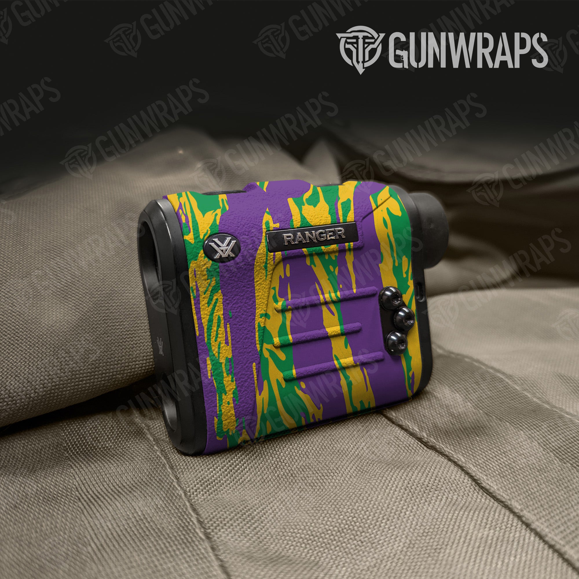 Vietnam Tiger Stripe Mardi Gras Gun Skin Vinyl Wrap
