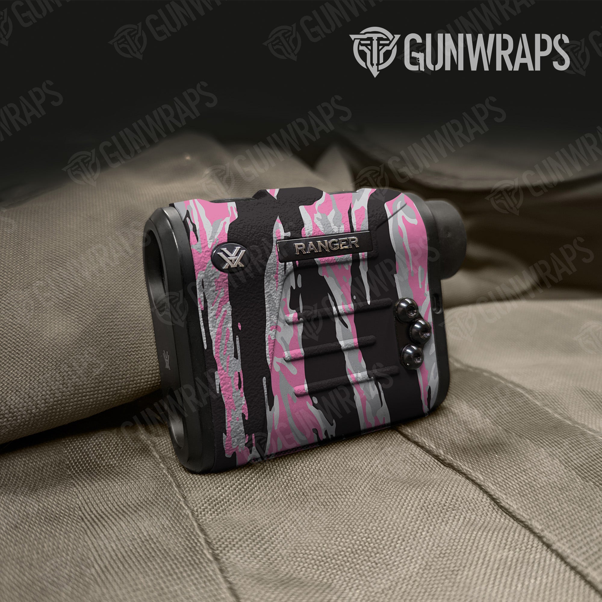 Vietnam Tiger Stripe Pink Tiger Gun Skin Vinyl Wrap