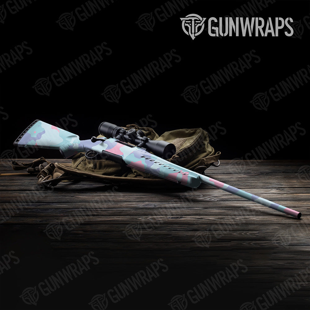 Cumulus Cotton Candy Gun Skin Vinyl Wrap