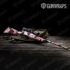 Cumulus Pink Gun Skin Vinyl Wrap