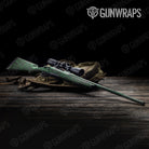 Damascus Green Gun Skin Vinyl Wrap