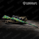 Erratic Mardi Gras Gun Skin Vinyl Wrap
