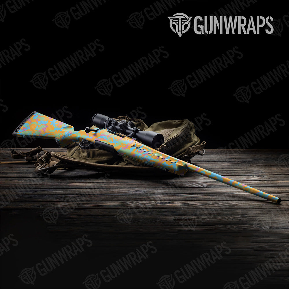 Erratic Sherbert Gun Skin Vinyl Wrap