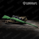 Hex Electric Green Gun Skin Vinyl Wrap