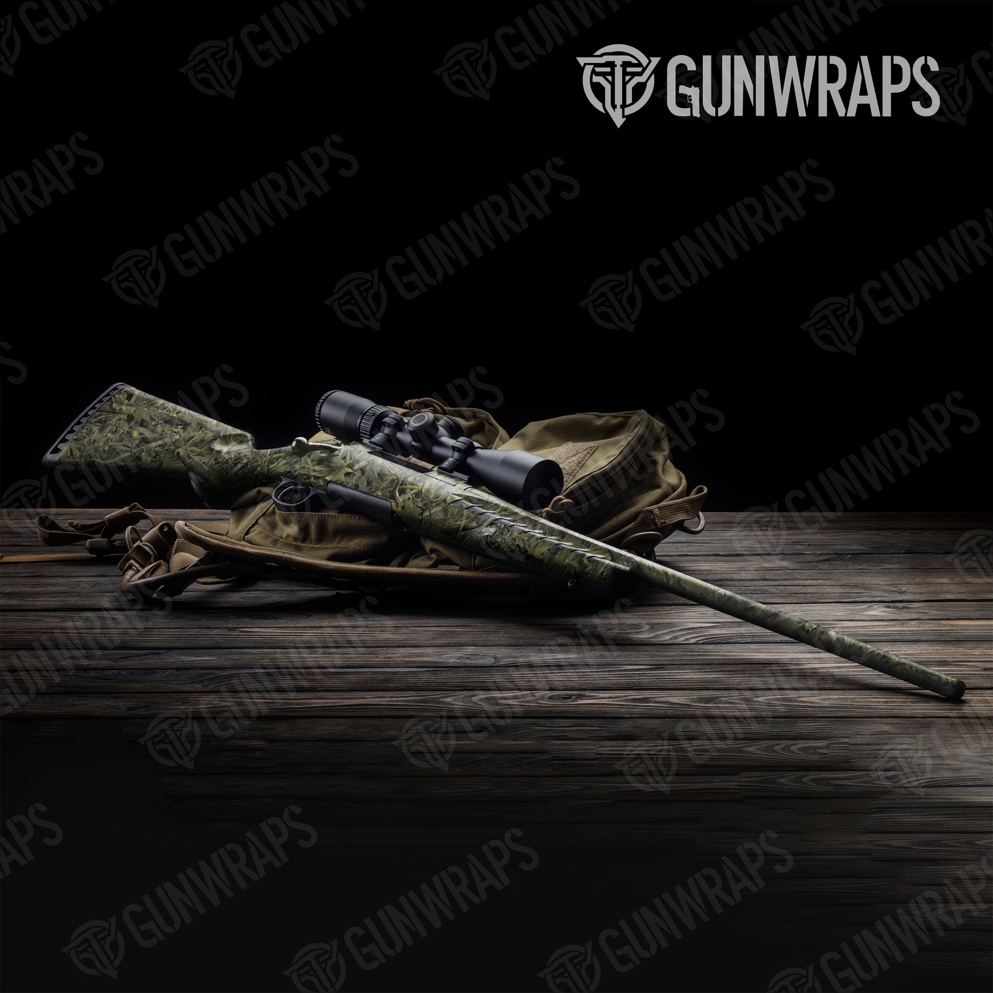 Nature Marshland Gun Skin Vinyl Wrap