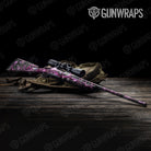 Nature Pink Lifeless Woods Gun Skin Vinyl Wrap