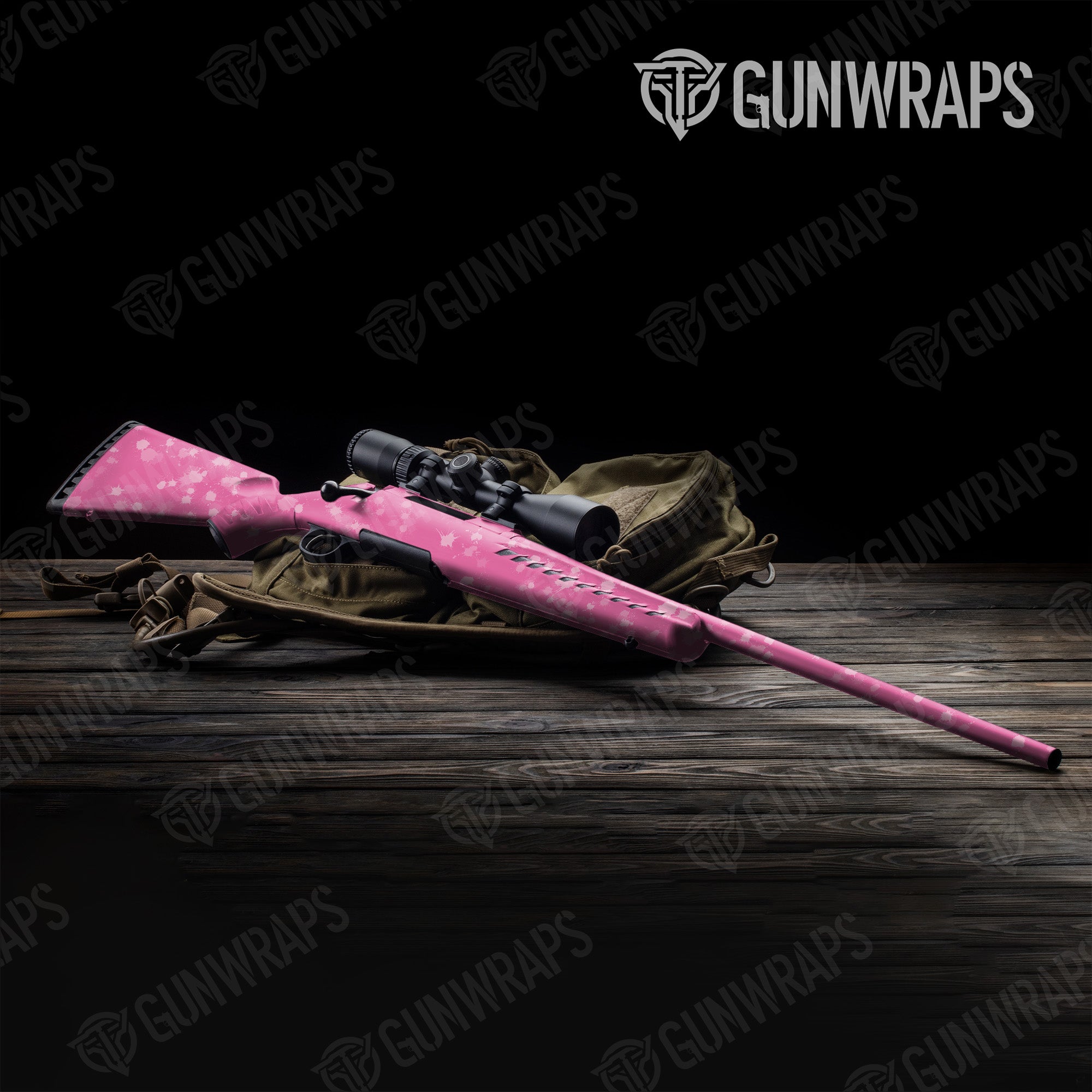 Paintball Elite Pink Gun Skin Vinyl Wrap
