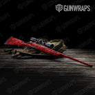 Paintball Elite Red Gun Skin Vinyl Wrap