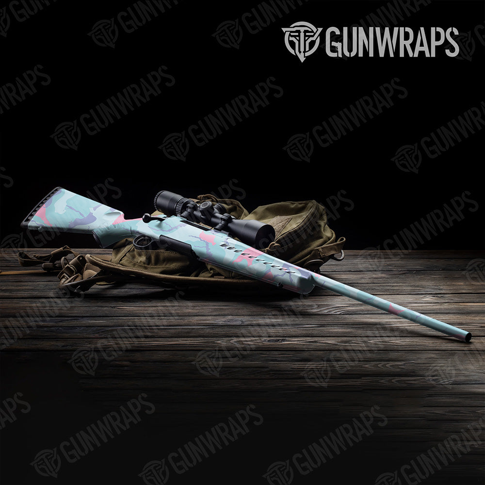 Ragged Cotton Candy Gun Skin Vinyl Wrap