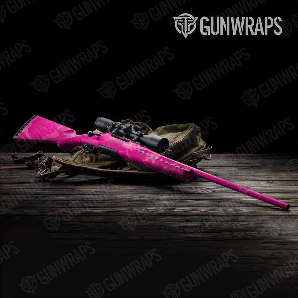 Ragged Elite Magenta Gun Skin Vinyl Wrap