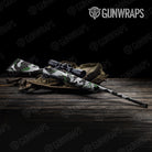 Ragged Green Tiger Gun Skin Vinyl Wrap