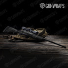 Skull Grayscale Gun Skin Vinyl Wrap